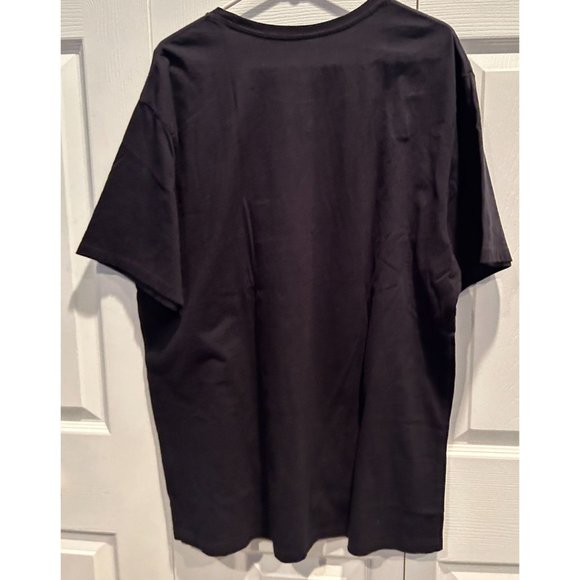 True Religion World Tour XXL Black T-Shirt, soft Cotton Tee - Picture 2 of 4